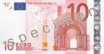 10 Eurų.