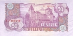 50 Austrijos šilingų.