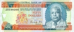 50 Barbadoso dolerių. 