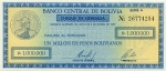 1000000 Bolivijos pesų bolivianų.