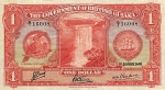 1 Britų Gvianos doleris.