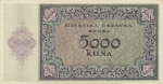 5000 Kroatijos kunų.