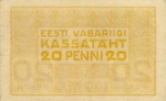 20 Estijos penių.