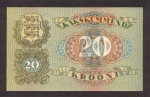 20 Estijos kronų.