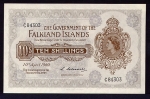 10 Falklando salų šilingų. 