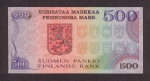 500 Suomijos markių.