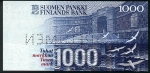 1000 Suomijos markių.