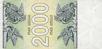 2000 Gruzijos larių. 
