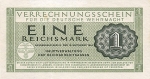 1 Vokietijos reichsmarkė.
