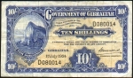 10 Gibraltaro šilingų.