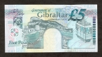5 Gibraltaro svarų.