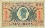 100 Gvadelupės frankų.