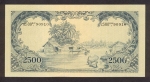 2500 Indonezijos rupijų. 