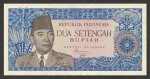 2 su puse Indonezijos rupijos. 