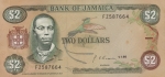 2 Jamaikos doleriai.