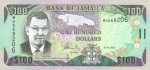 100 Jamaikos doleriai.