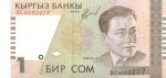 1 Kirgizijos somas. 