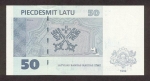 50 Latvijos latų.