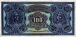 100 Lietuvos litų.
