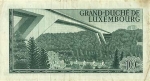 10 Liuksemburgo frankų.