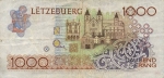 1000 Liuksemburgo frankų.