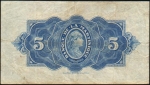 5 Martinikos frankai.