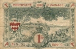 1 Monako frankas.
