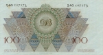 100 Olandijos guldenų.