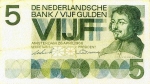 5 Olandijos guldenai.