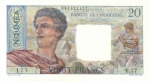 20 Naujosios Kaledonijos frankų.