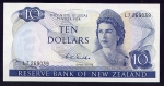 10 Naujosios Zelandijos dolerių.