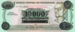 10000 Nikaragvos kordobų.