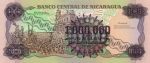 1000000 Nikaragvos kordobų.