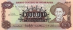 1000000 Nikaragvos kordobų.
