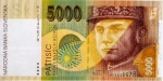 5000 Slovakijos kronų.