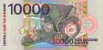 10000 Surinamo guldenų.
