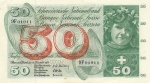 50 Šveicarijos frankų.