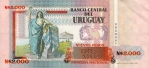 2000 Urugvajaus naujųjų pesų.