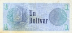 1 Venesuelos bolivaras.