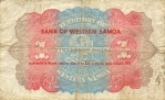 1 Vakarų Samoa svaras. 