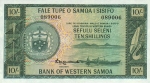 10 Vakarų Samoa šilingų. 