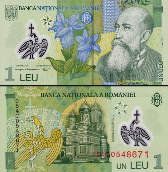 rumunijos pinigas
