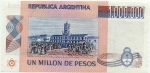 1000000 Argentinos pesų. 