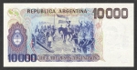 10000 Argentinos pesų. 