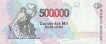 500 Argentinos australų.