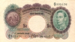 1 Barbadoso doleris. 