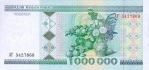 1000000 Baltarusijos rublių.