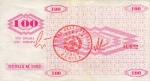 100 Bosnijos ir Hercegovinos dinarų.