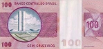 100 Brazilijos kruzeirų.