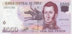 2000 Čilės pesų.